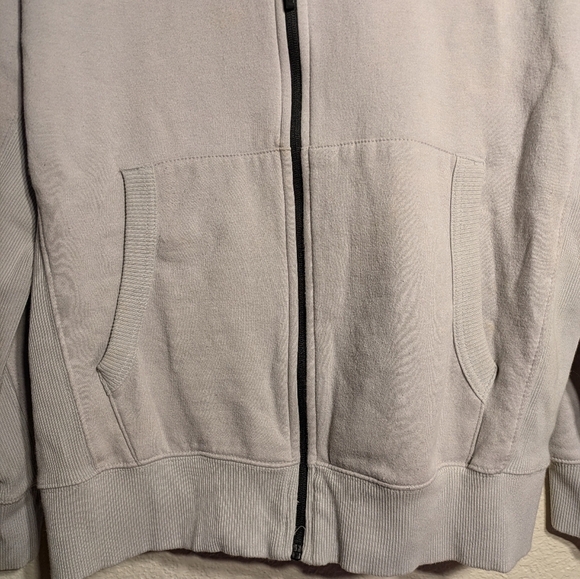 Jordan Craig Men's Gray Zip-Up Hoodie size large pre-owned - Picture 3 of 15